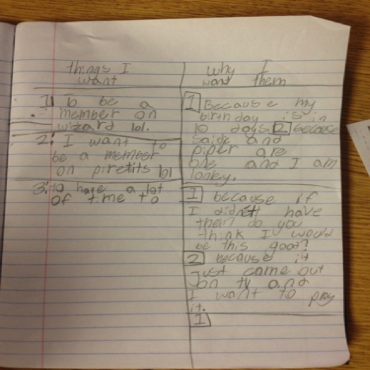 3rd Grade Persuasive Ideas List